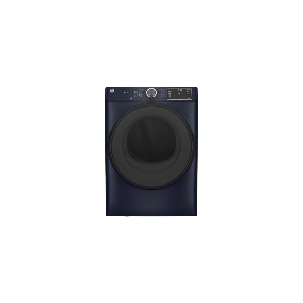 exterior of dark blue washing machine - Appliance Solutions