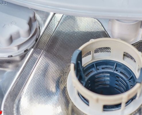 close up of a dishwasher repair - Appliance Solutions appliance parts