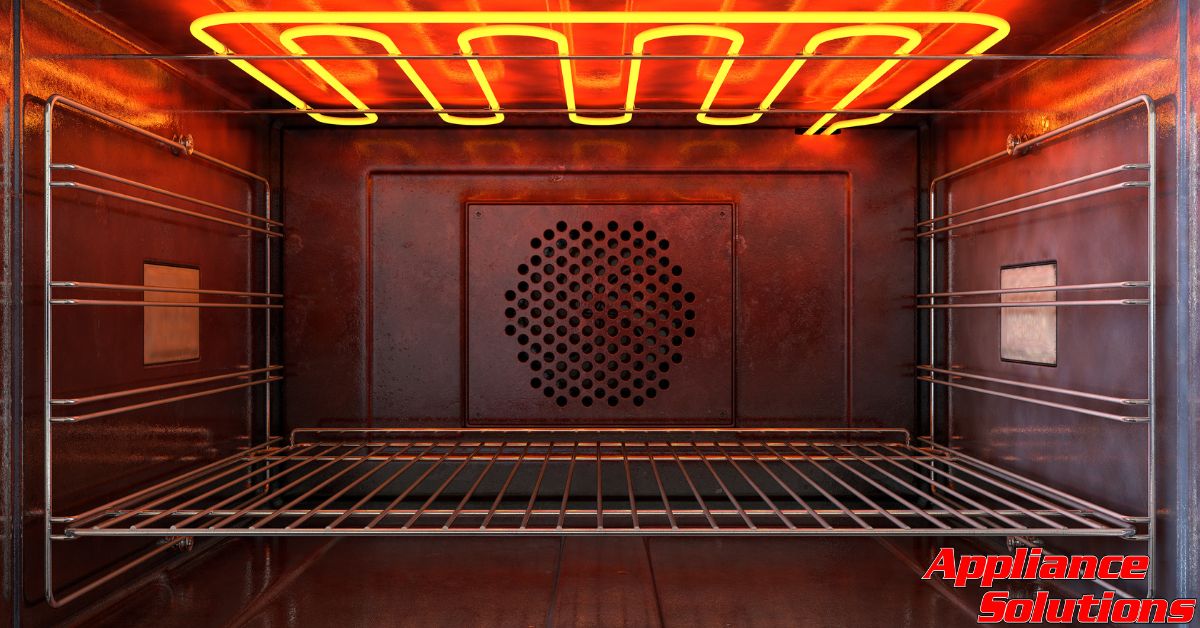 inside of an electric oven - Appliance Solutions oven repair