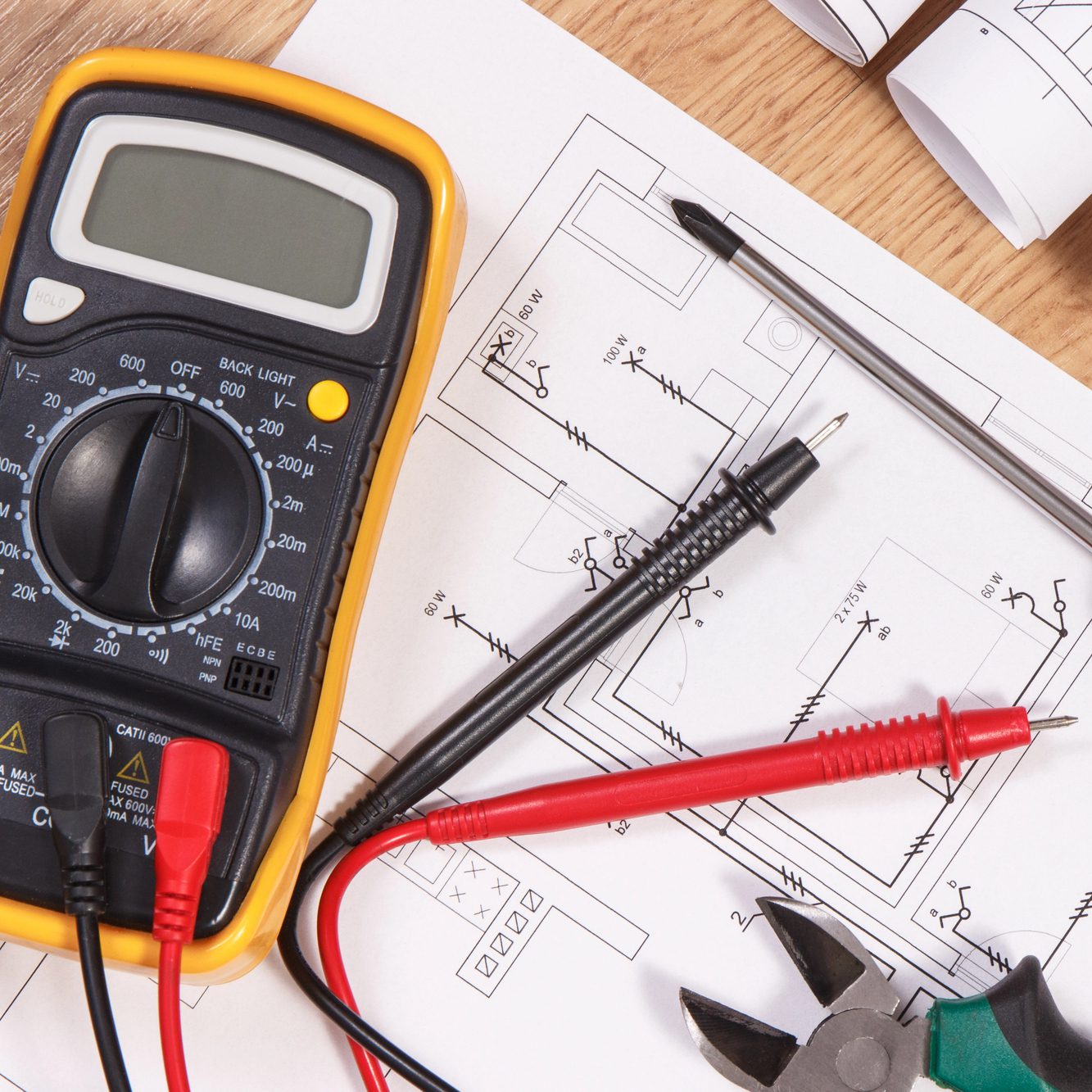 testing device with red and black wires - Appliance Solutions