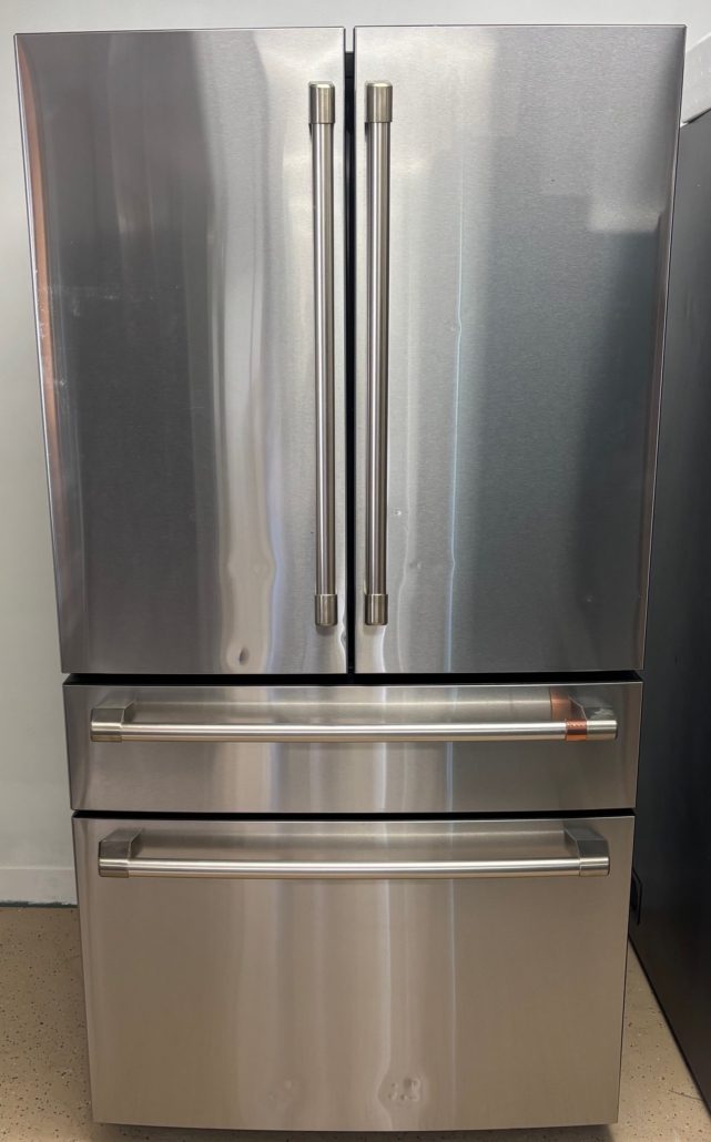 stainless steel french door refrigerator - Appliance Solutions scratch and dent appliances