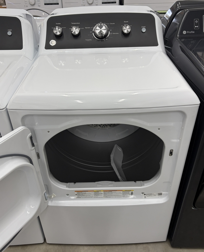 user_ea8da20 Scratch & Dent* NEW GE Electric Dryer GTD48EASW0WB#3, White - 1 Yr
